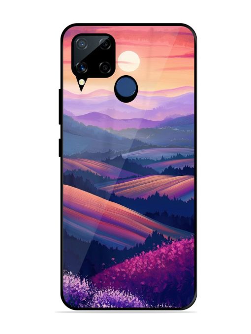 Twilight'S Embrace Glossy Soft Edge Case for Realme C15 Chachhi