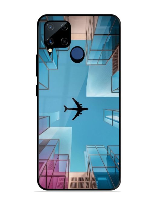 Urban Flightpath Glossy Soft Edge Case for Realme C15 Chachhi