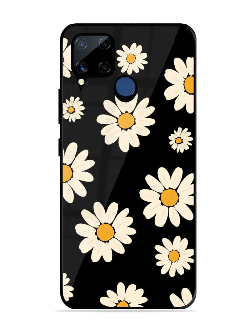 Daisies In The Night Glossy Soft Edge Case for Realme C15 Chachhi