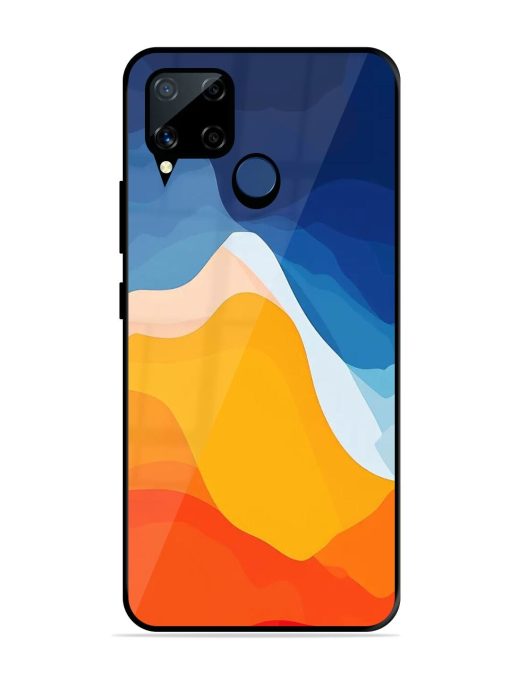 Liquid Landscape Glossy Soft Edge Case for Realme C15 Chachhi