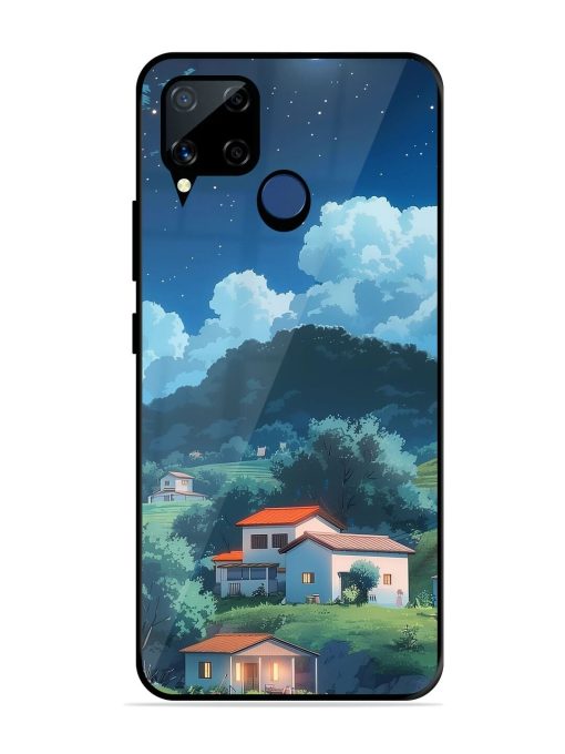 Peaceful Nightscape Glossy Soft Edge Case for Realme C15 Chachhi