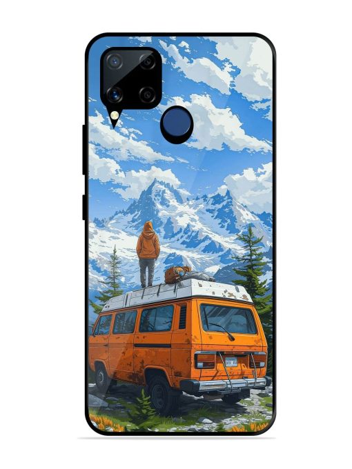 Mountaintop Solitude Glossy Soft Edge Case for Realme C15 Chachhi