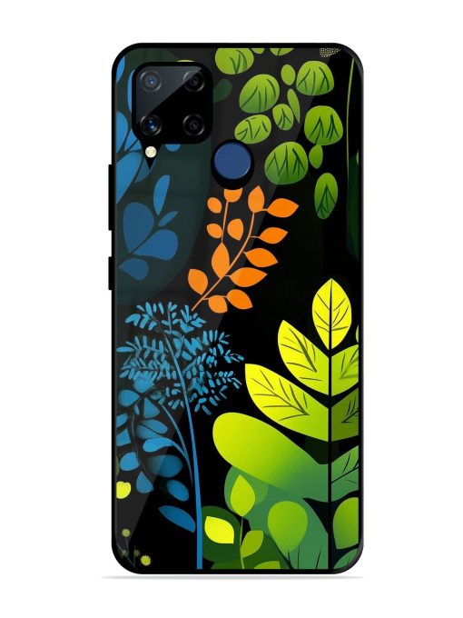 Midnight Garden Glossy Soft Edge Case for Realme C15 Chachhi