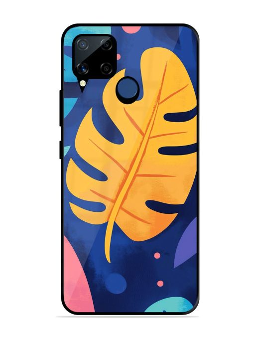 Tropical Tapestry Glossy Soft Edge Case for Realme C15 Chachhi