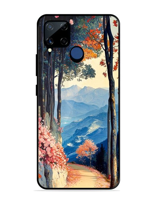 Mountainside Serenity Glossy Soft Edge Case for Realme C15 Chachhi