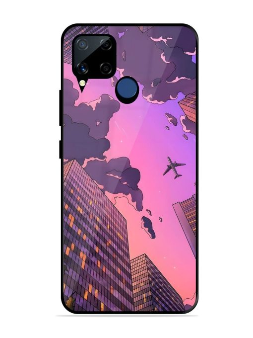 Urban Twilight Glossy Soft Edge Case for Realme C15 Chachhi