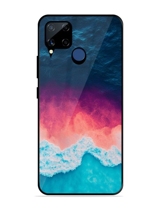 Where The Ocean Meets The Sky Glossy Soft Edge Case for Realme C15 Chachhi