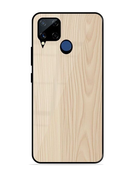 Textured Timber Glossy Soft Edge Case for Realme C15 Chachhi