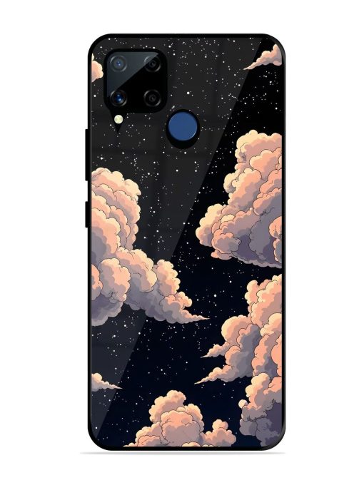 Starry Night Dreams Glossy Soft Edge Case for Realme C15 Chachhi