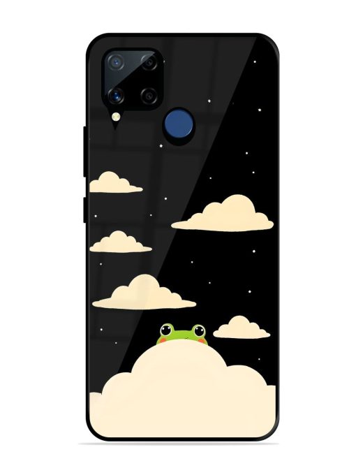 Froggy Night Sky Glossy Soft Edge Case for Realme C15 Chachhi