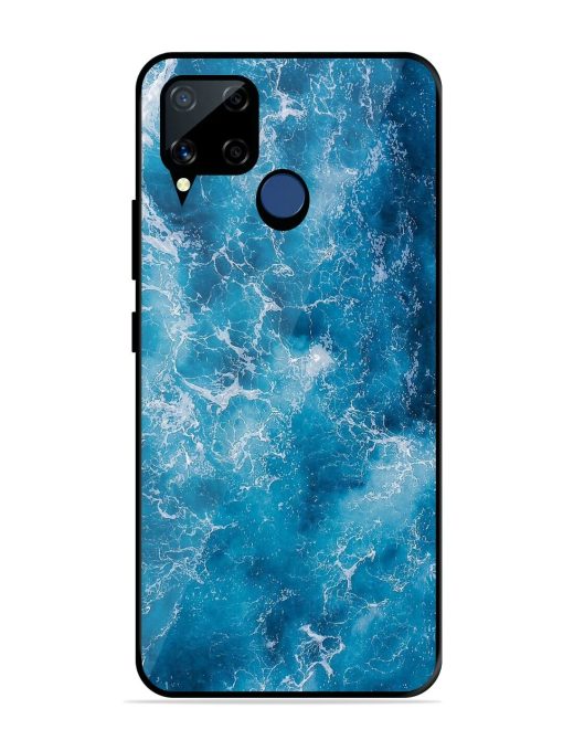 Oceanic Abyss Glossy Soft Edge Case for Realme C15 Chachhi