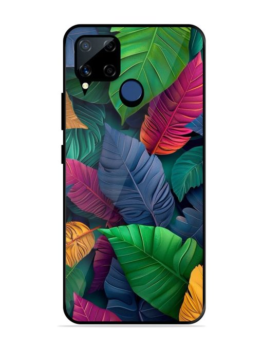 Tropical Tapestry Glossy Soft Edge Case for Realme C15 Chachhi