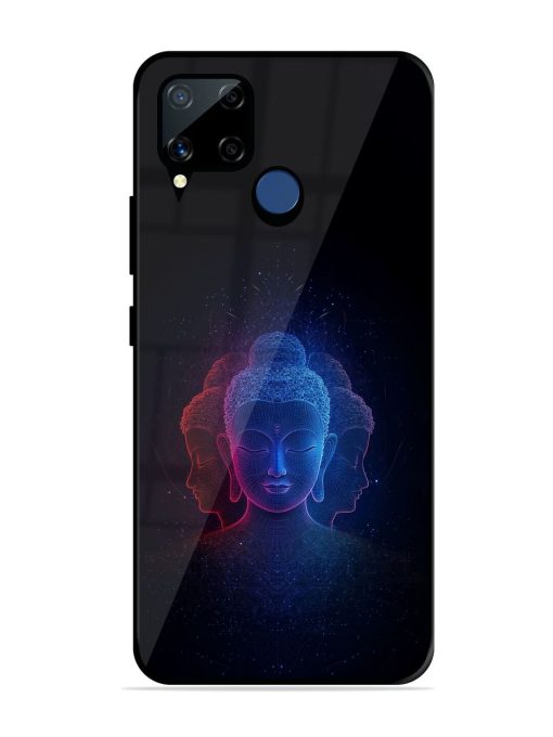 Neon Nirvana Glossy Soft Edge Case for Realme C15 Chachhi