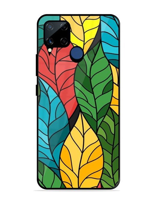 Foliage Fiesta Glossy Soft Edge Case for Realme C15 Chachhi