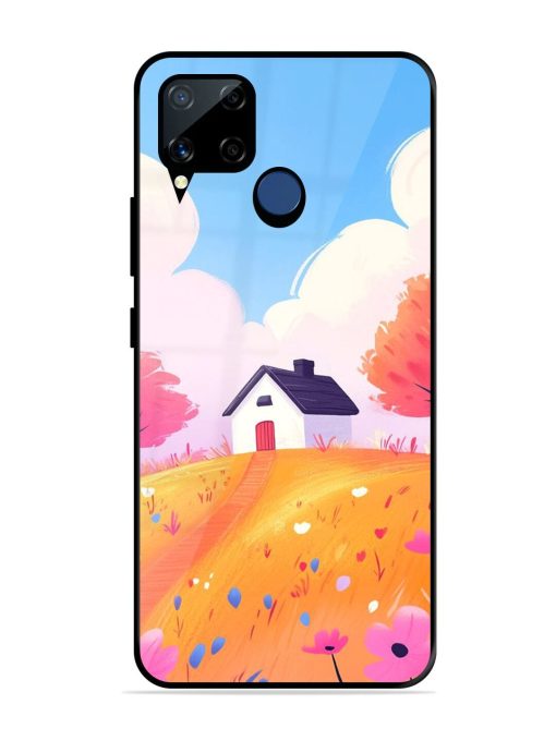 Hilltop Haven Glossy Soft Edge Case for Realme C15 Chachhi