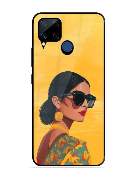 Neon Nightscape Glossy Soft Edge Case for Realme C15 Chachhi