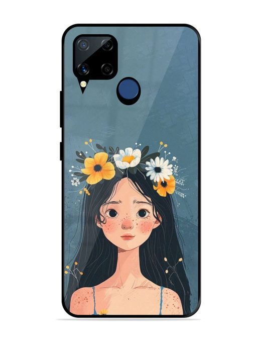 Gurl Art Glossy Soft Edge Case for Realme C15 Chachhi