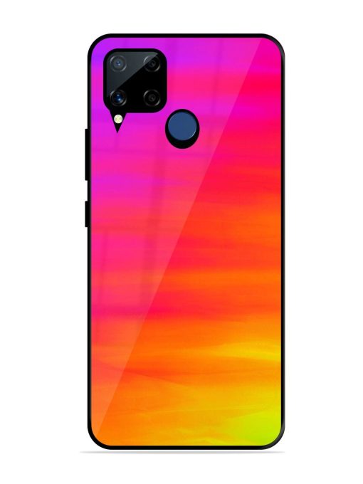 Neon Horizon Glossy Soft Edge Case for Realme C15