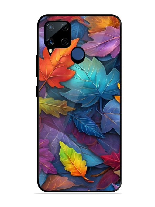 Autumn'S Embrace Glossy Soft Edge Case for Realme C15 Chachhi