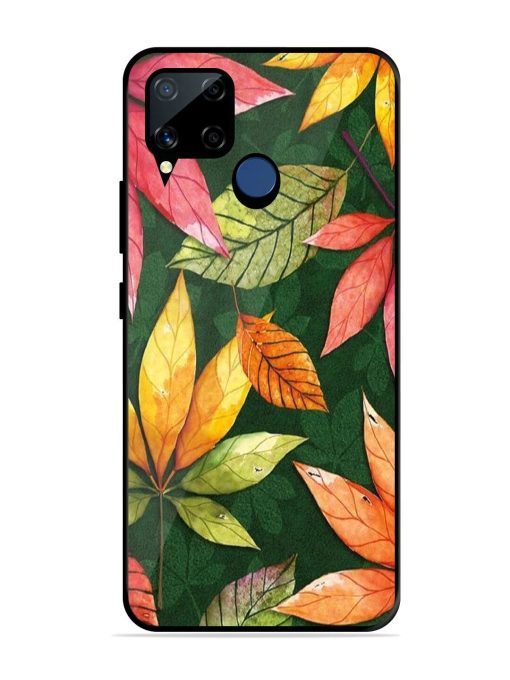 Autumn'S Embrace Glossy Soft Edge Case for Realme C15 Chachhi