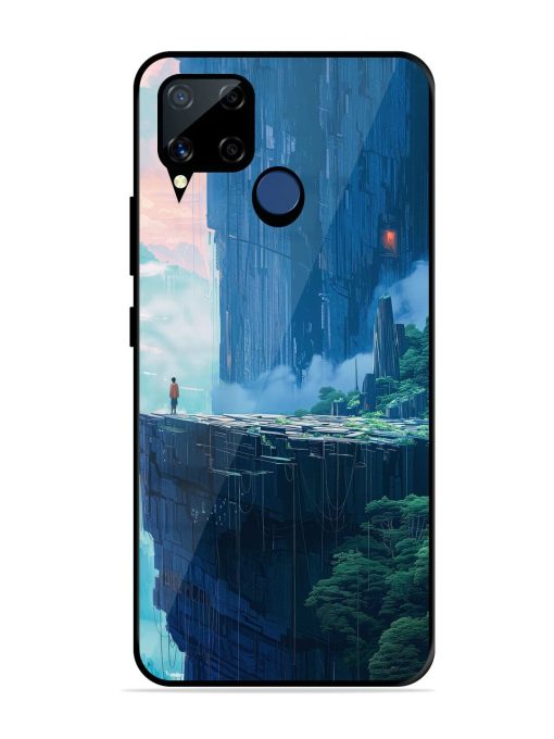 Solitude In The Sky Glossy Soft Edge Case for Realme C15 Chachhi