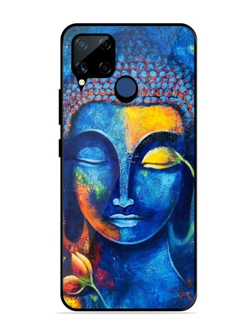 Enlightened Serenity Glossy Soft Edge Case for Realme C15 Chachhi