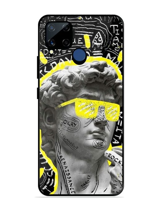 The Renaissance Rockstar Glossy Soft Edge Case for Realme C15 Chachhi