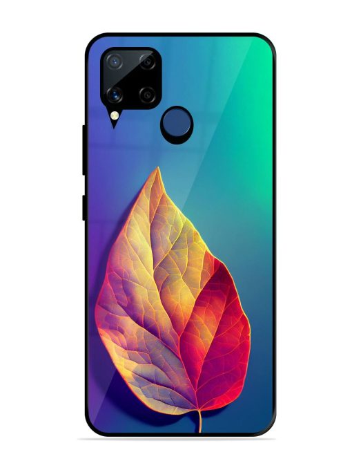 Autumn'S Embrace Glossy Soft Edge Case for Realme C15 Chachhi