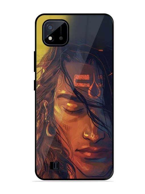 Tranquil Shiva Glossy Soft Edge Case for Realme C20 Chachhi