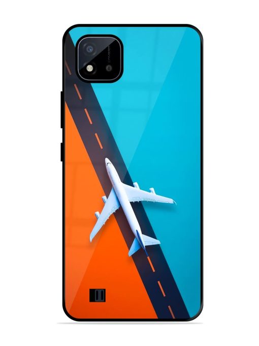 Skyward Bound Glossy Soft Edge Case for Realme C20 Chachhi