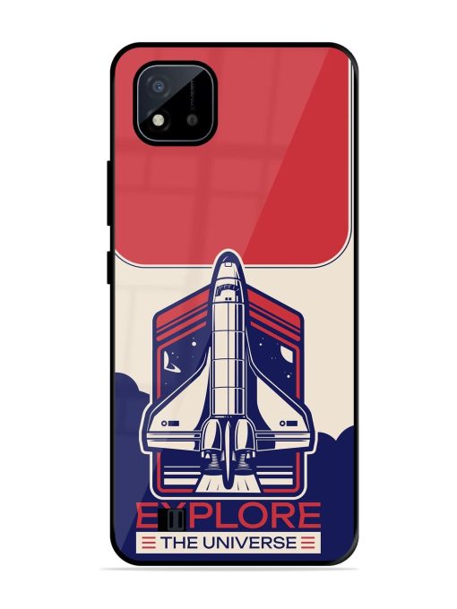 Cosmic Voyage Glossy Soft Edge Case for Realme C20 Chachhi