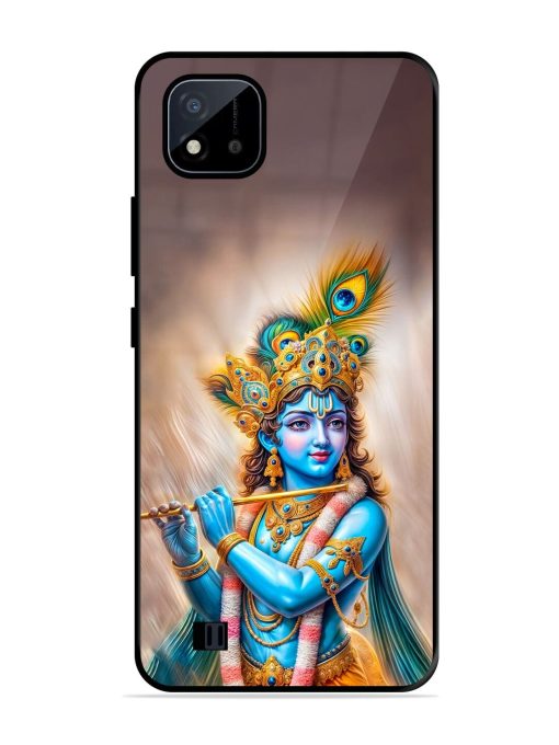 Divine Krishna Glossy Soft Edge Case for Realme C20 Chachhi