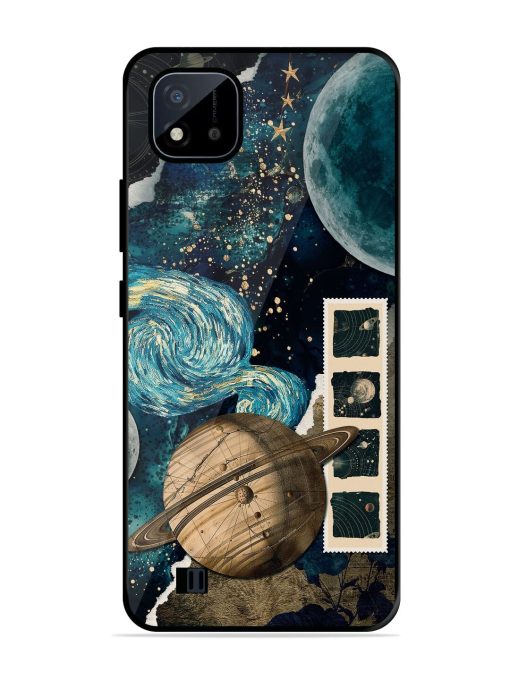 Celestial Tapestry Glossy Soft Edge Case for Realme C20 Chachhi