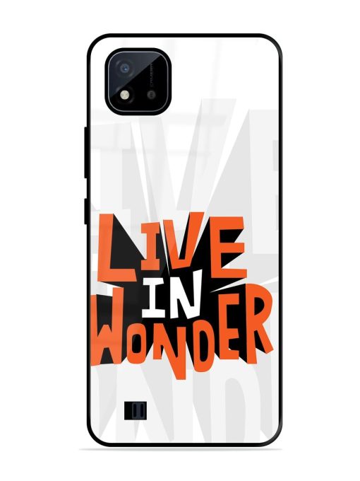 Wonder Burst Glossy Soft Edge Case for Realme C20 Chachhi