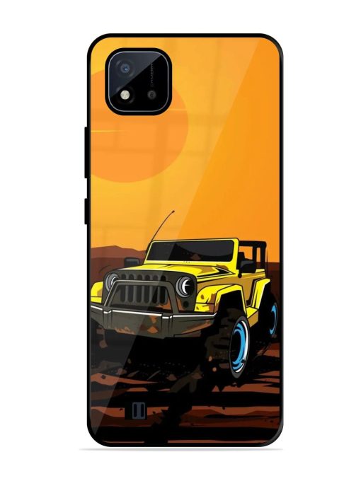 Sunset Cruise Glossy Soft Edge Case for Realme C20 Chachhi