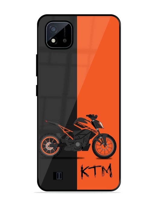 Orange Beast Glossy Soft Edge Case for Realme C20 Chachhi