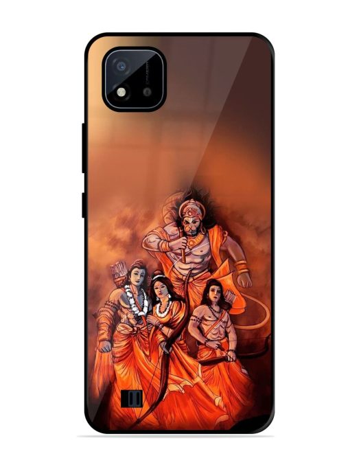 Sita Ram Glossy Soft Edge Case for Realme C20 Chachhi