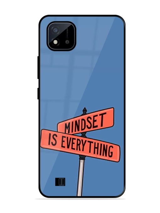 Mindset Matters Glossy Soft Edge Case for Realme C20 Chachhi