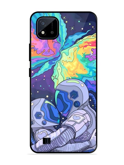 Cosmic Love Glossy Soft Edge Case for Realme C20 Chachhi