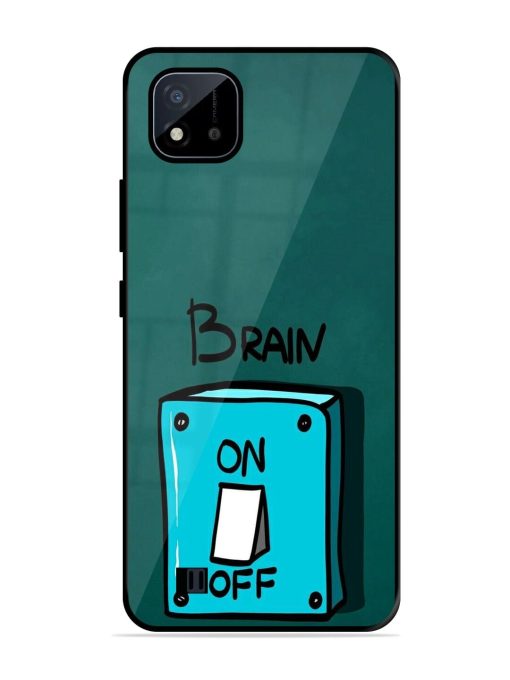 Melody In Bloom Glossy Soft Edge Case for Realme C20 Chachhi