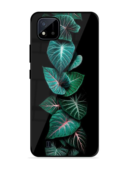 Emerald Elegance Glossy Soft Edge Case for Realme C20