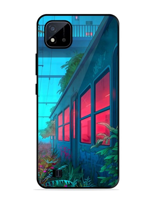 Urban Jungle Glossy Soft Edge Case for Realme C20 Chachhi