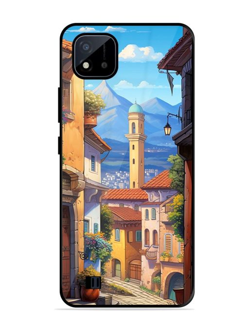 Tuscan Twilight Glossy Soft Edge Case for Realme C20 Chachhi