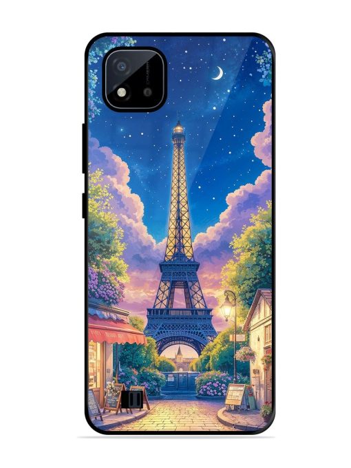 Twilight In Paris Glossy Soft Edge Case for Realme C20