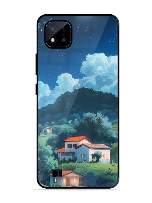 Peaceful Nightscape Glossy Soft Edge Case for Realme C20