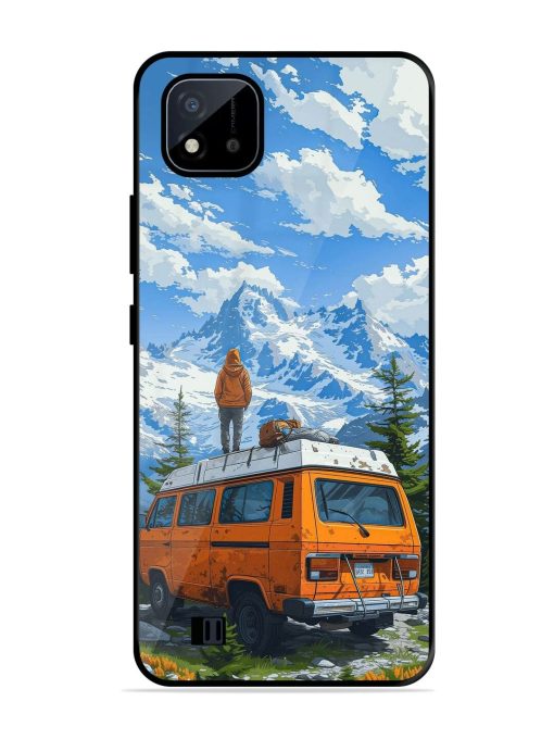 Mountaintop Solitude Glossy Soft Edge Case for Realme C20 Chachhi