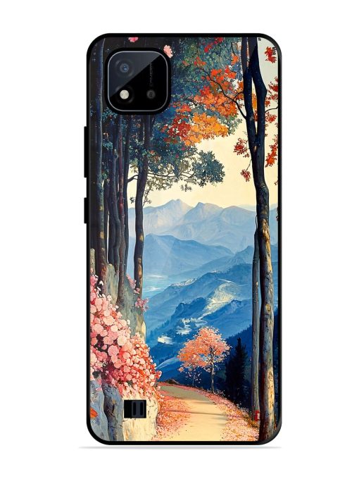 Mountainside Serenity Glossy Soft Edge Case for Realme C20 Chachhi