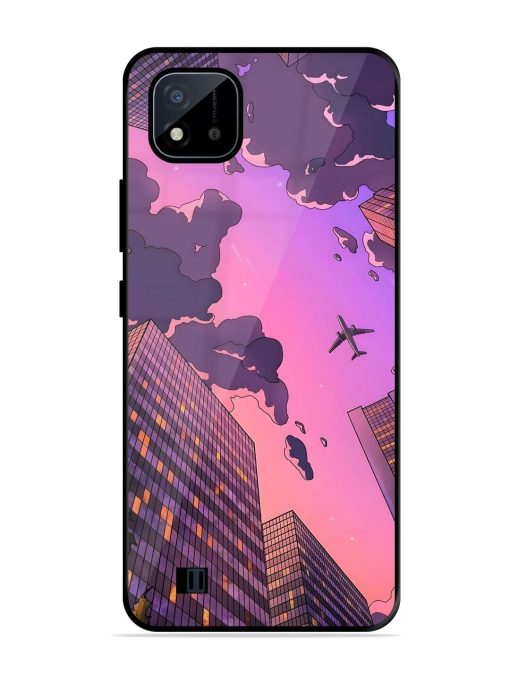 Urban Twilight Glossy Soft Edge Case for Realme C20 Chachhi