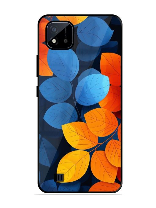 Autumn'S Contrast Glossy Soft Edge Case for Realme C20 Chachhi