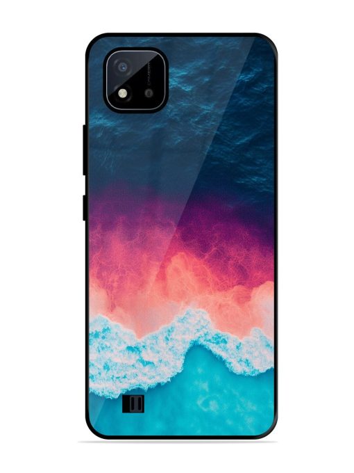 Where The Ocean Meets The Sky Glossy Soft Edge Case for Realme C20 Chachhi